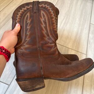 Durango Dark Brown Leather Boots